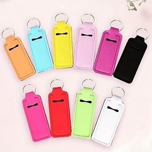 Lipstick / Chapstick Holder CUSTOMIZED Keychain Handcrafted!